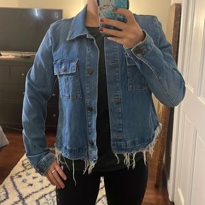 Fringe Jean Jacket